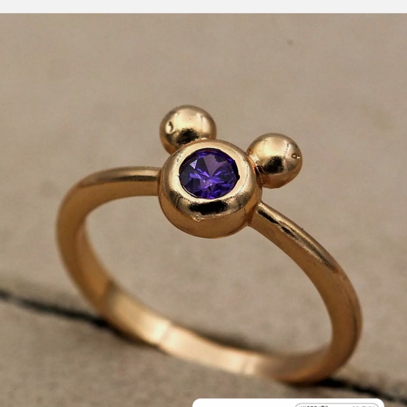 New 18ktgf cz ring Size 6 - Picture 3 of 4